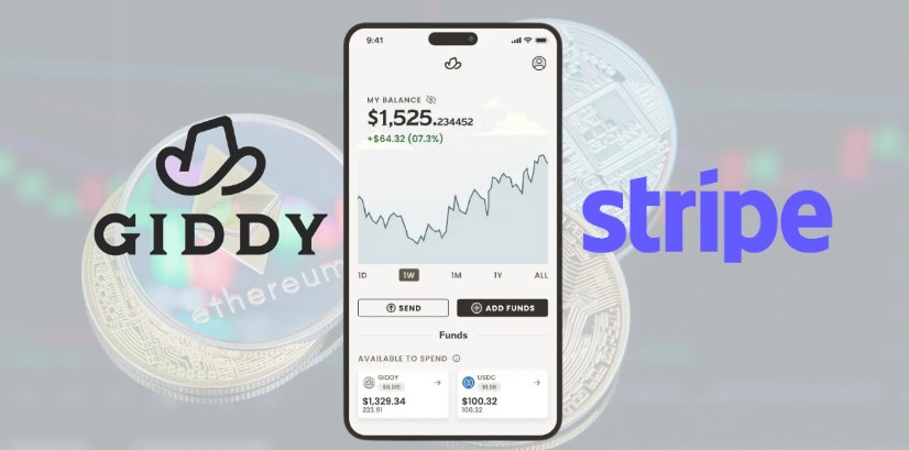 Giddy Smart Wallet Integrates Stripe