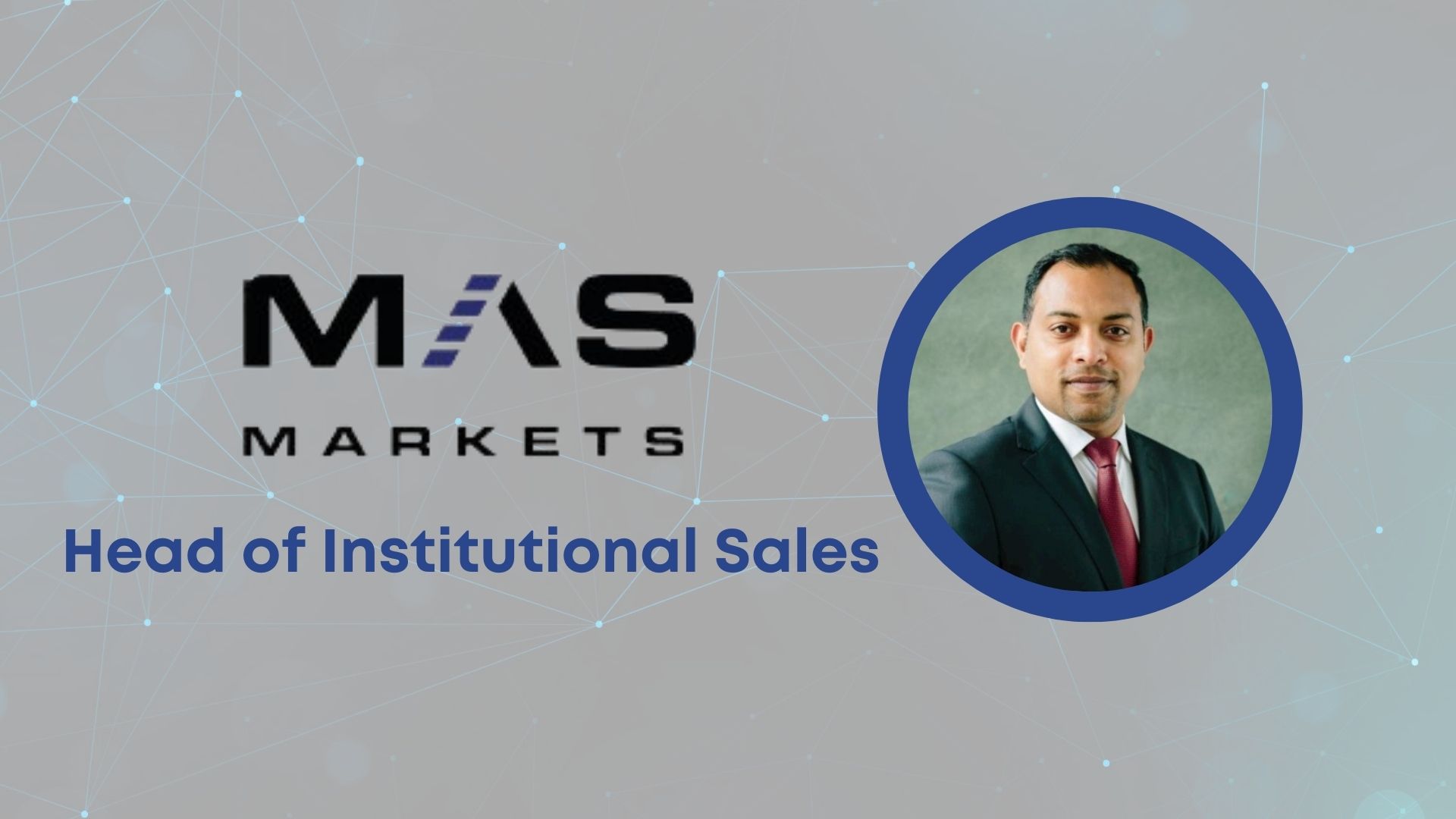 Shobin Simon Joins Mas Markets as Head of MENA Sales