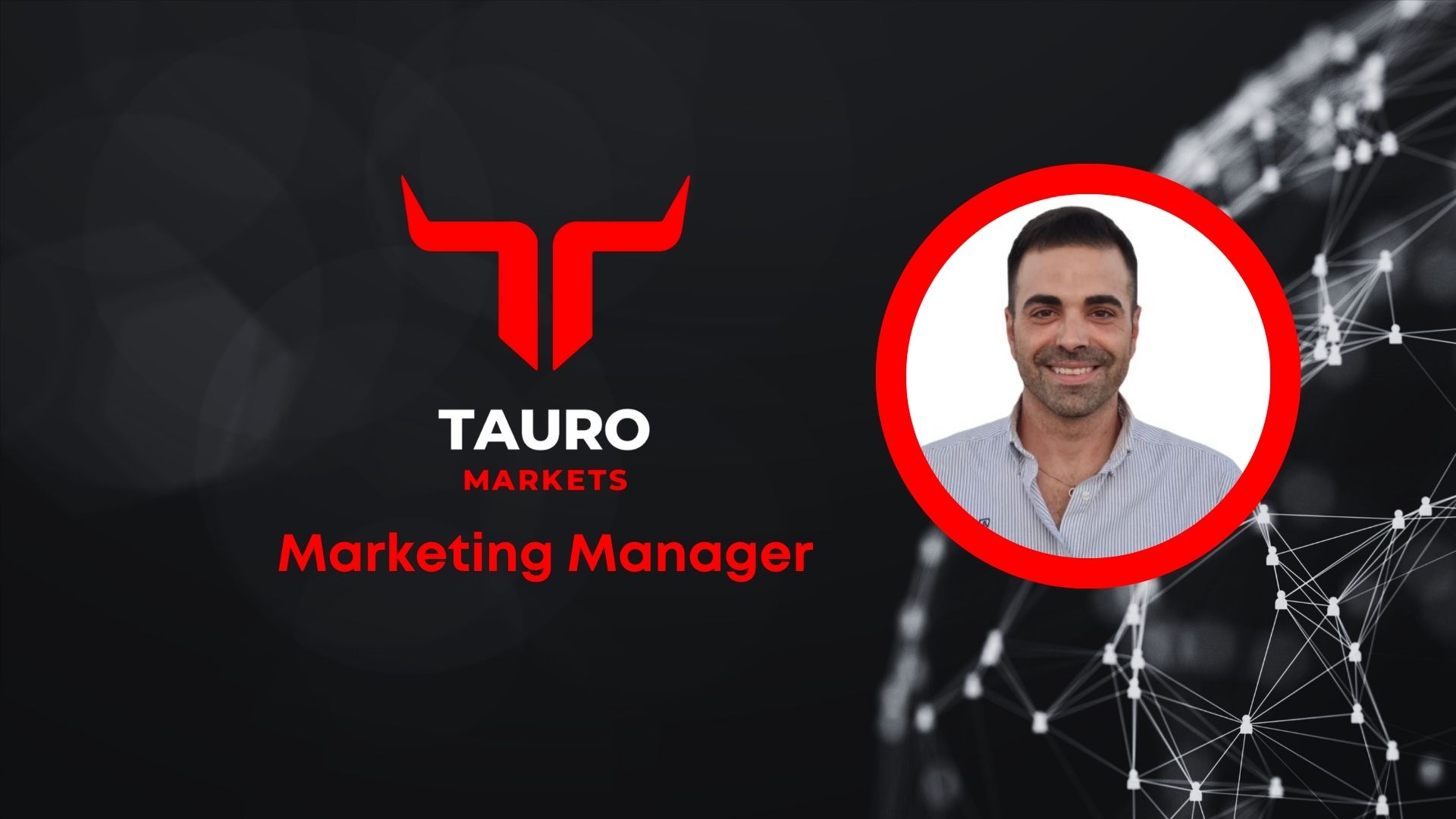 Marc Suárez Becomes Marketing Manager at Tauro Markets  