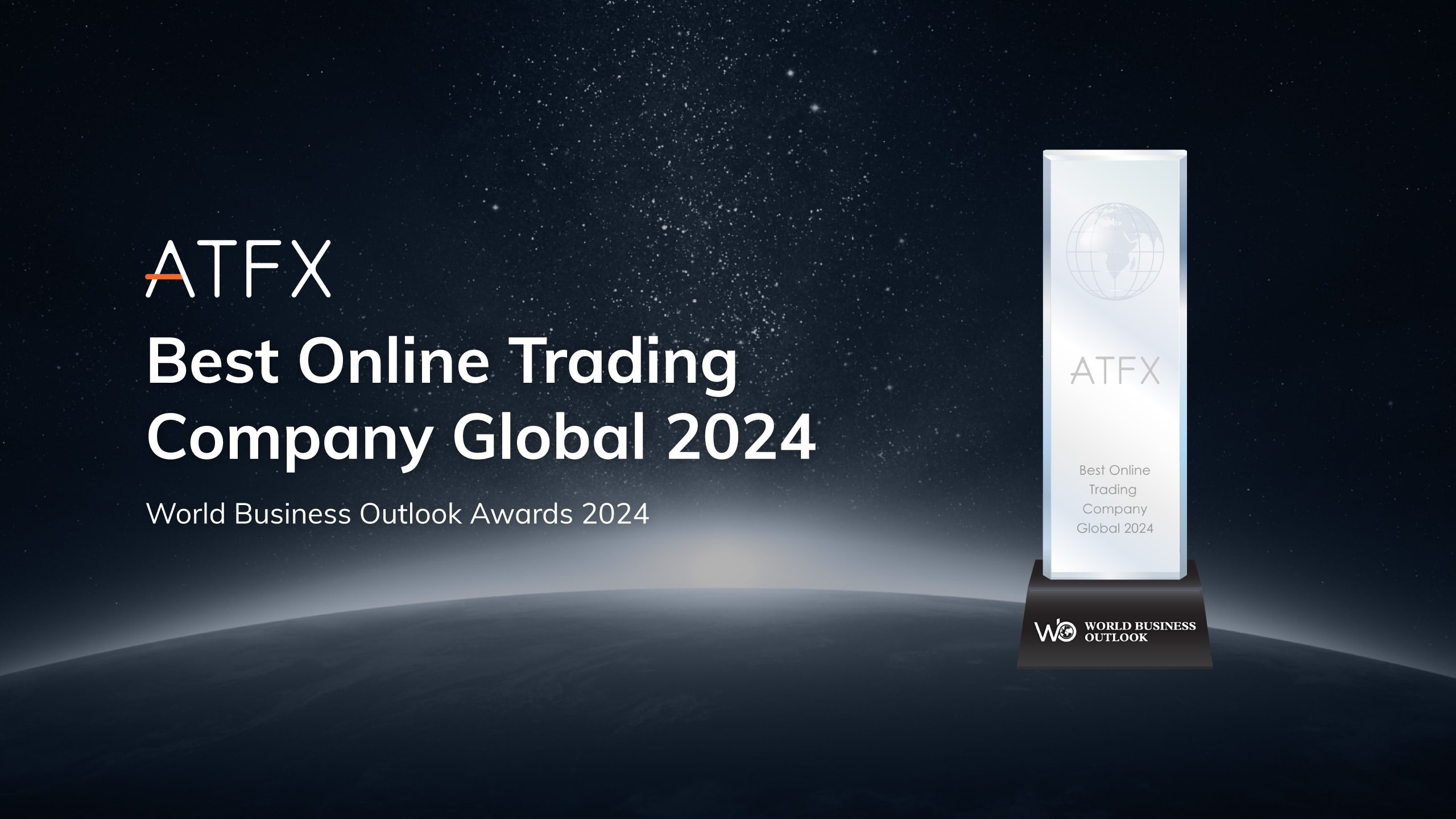 ATFX won "Best Online Trading Company Global 2024" at World Business Outlook Awards 2024