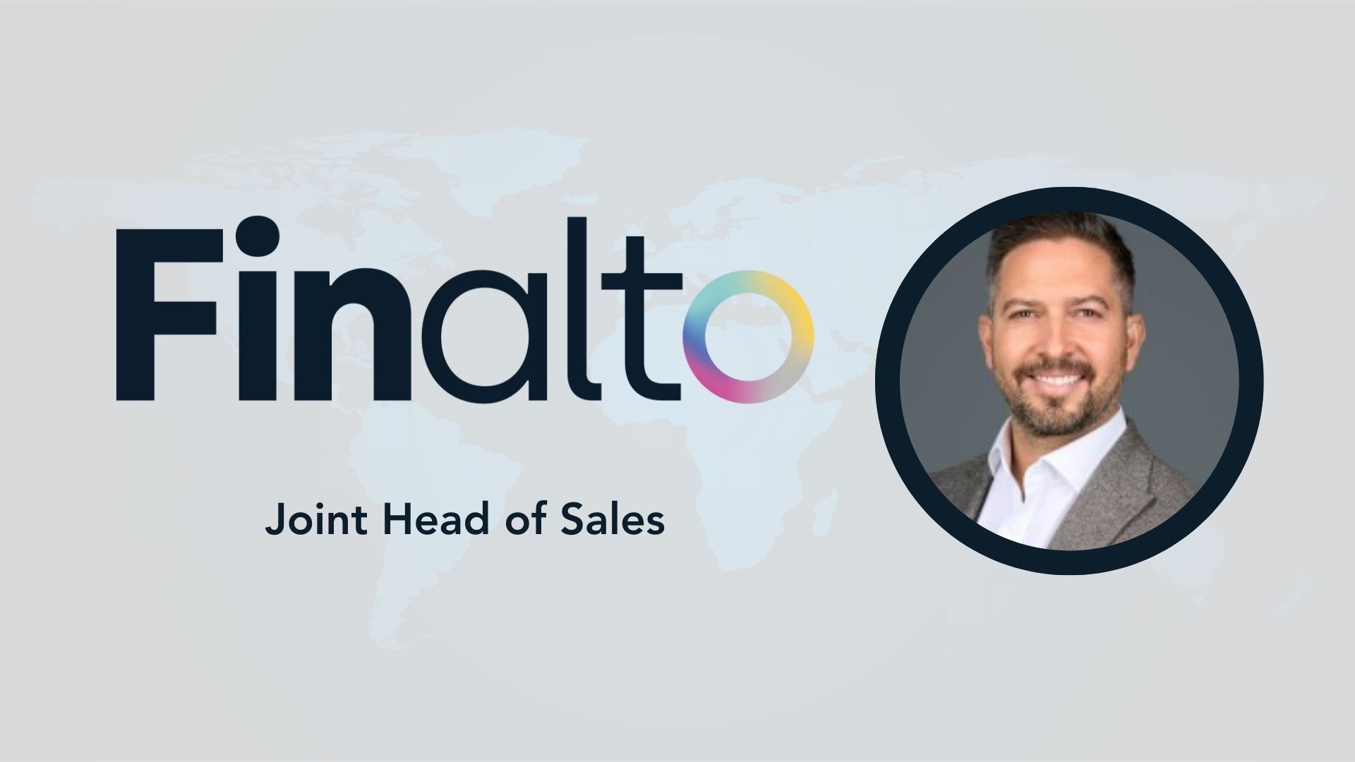 Paul Jackson Appointed Joint Head of Sales at Finalto