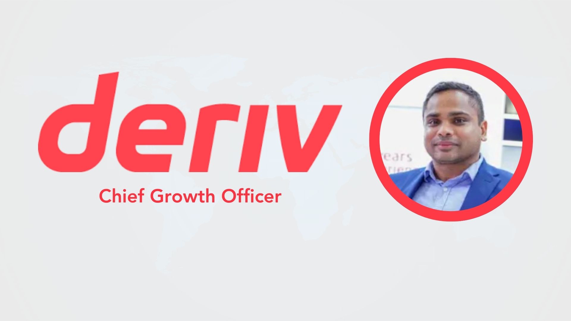 Prakash Bhudia Joins Deriv as Chief Growth Officer
