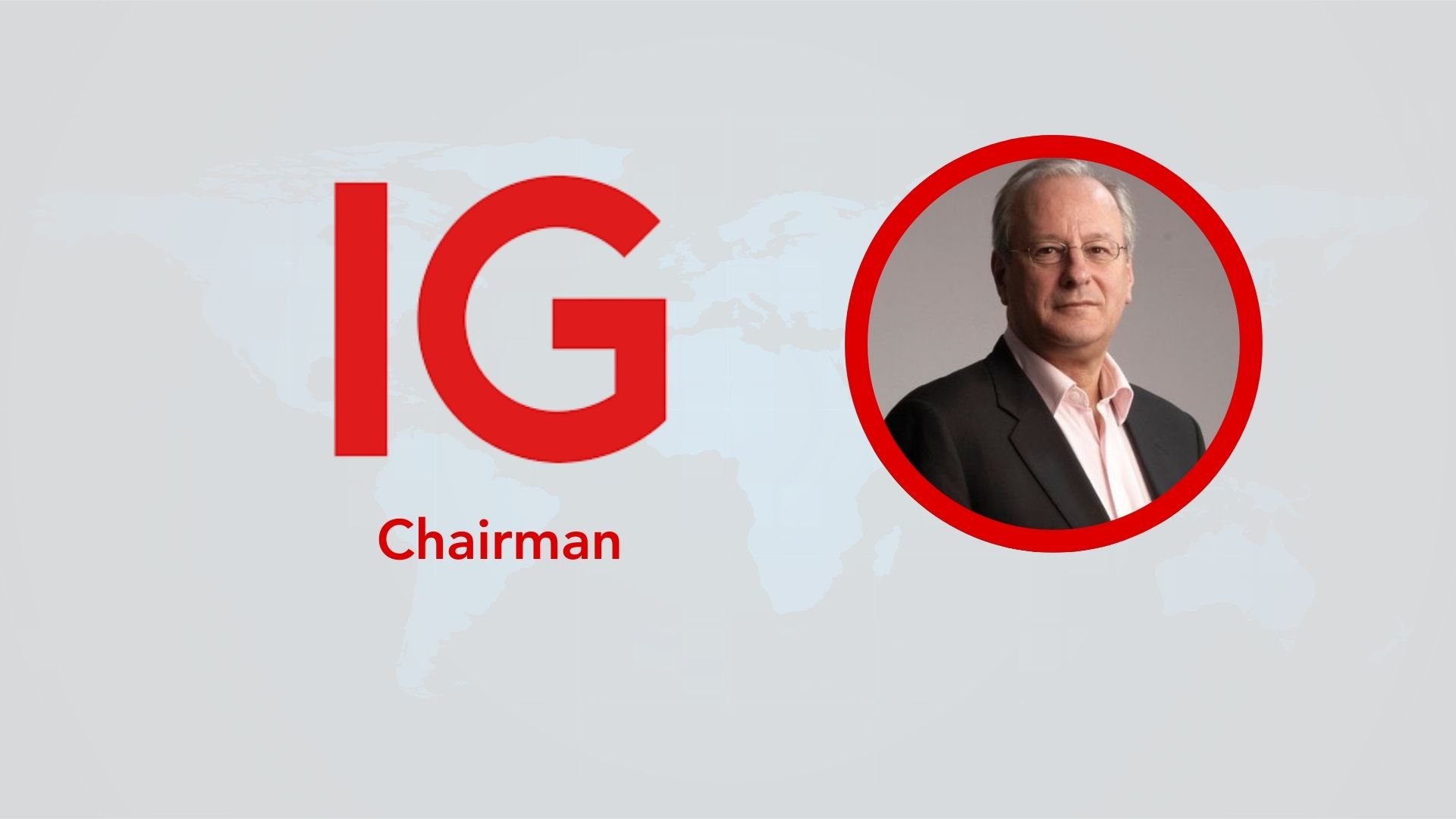 Mike McTighe to Remain in IG Group Chair Role Until Successor is Appointed